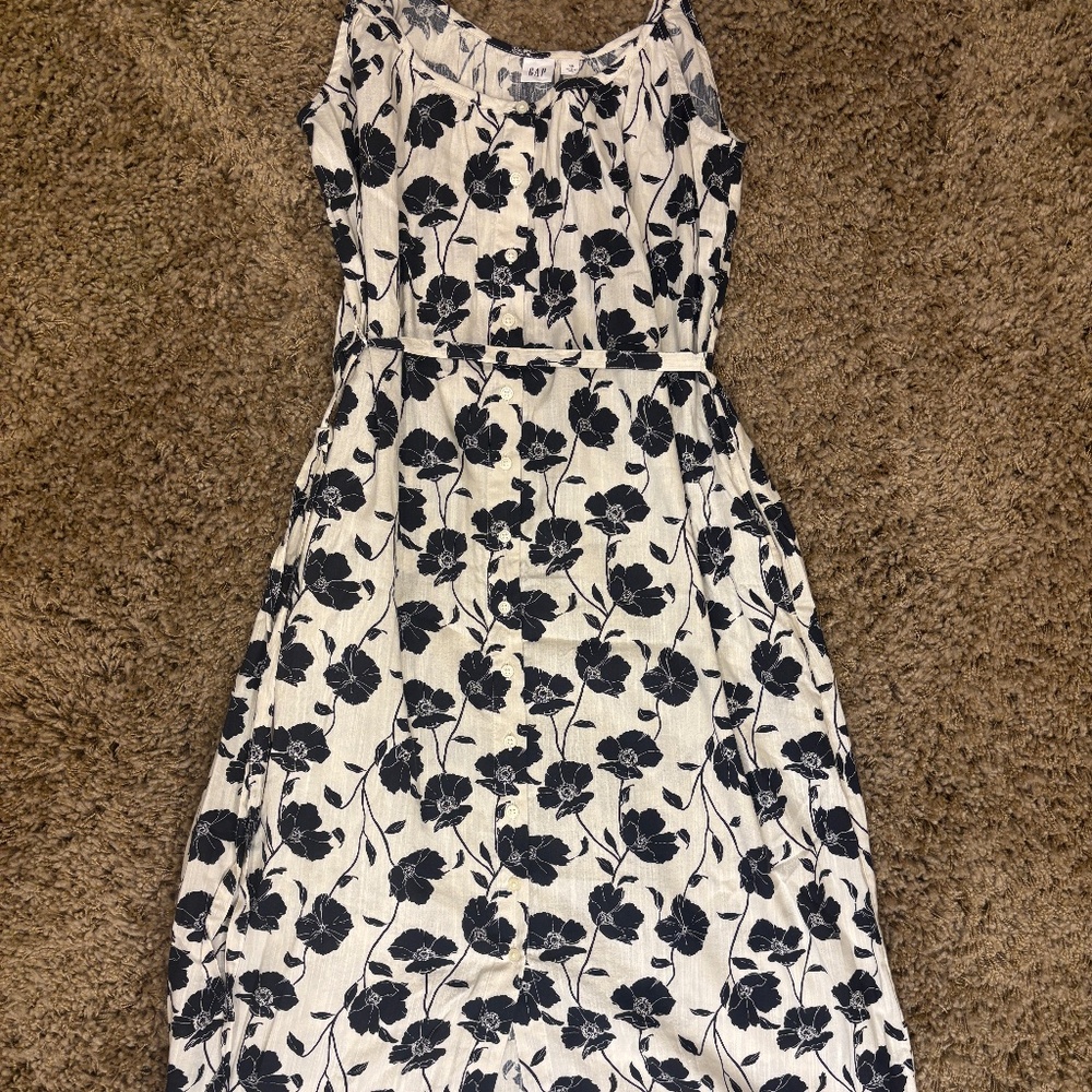 Gap Sundress XS button front